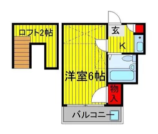 Court 豊四季【2階】の間取り