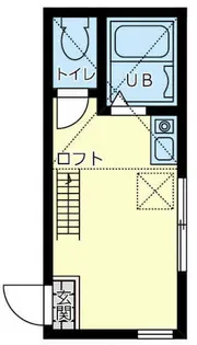 ユナイト田浦エレフォレックス【1階】の間取り