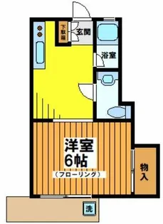 福寿ハイツ【1階】の間取り