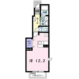 キャッスル・U【1階】の間取り