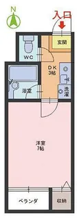 ライフステージHIRO【2階】の間取り