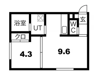 フォレストR-III【1階】の間取り