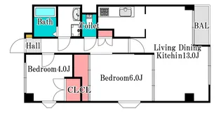 ヴィラ・ノーバ【3階】の間取り
