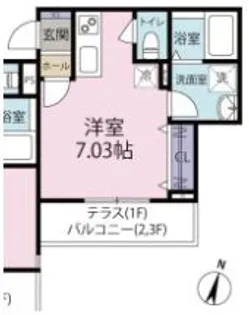 埼玉県富士見市大字水子【アパート】の間取り