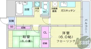 佐藤ビル【2階】の間取り