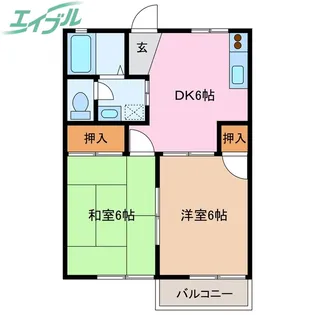 グラバーハウスファミリー【2階】の間取り