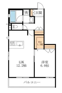 Feliz岸根公園【2階】の間取り