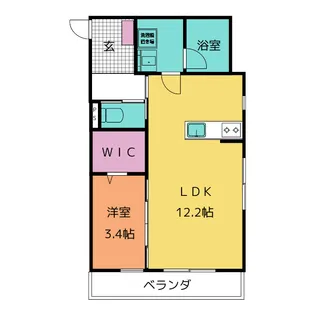 La mia casa StageII【1階】の間取り