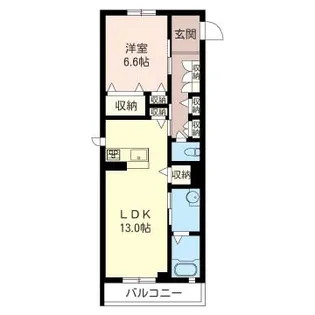 アラモアナ【3階】の間取り