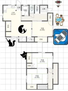 京都府八幡市橋本栗ケ谷【一戸建】の間取り