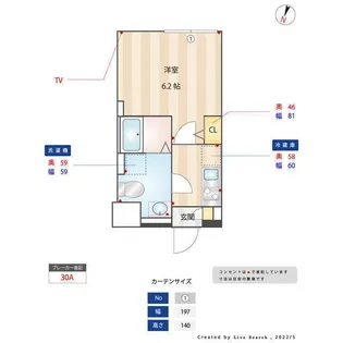 エルファーロ三軒茶屋【2階】の間取り