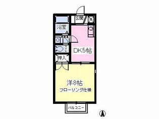 ドエル・J【1階】の間取り