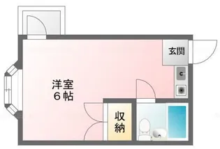 ベルハイム医大東【4階】の間取り