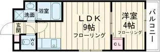 lapislazuli寺町【1階】の間取り