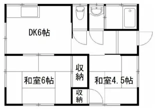 静岡県浜松市中央区和合北4【一戸建】の間取り