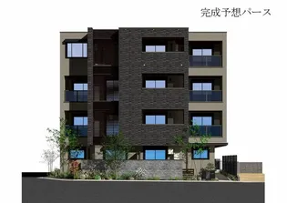 ペルル段原南【4階】の外観