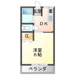 ハイムダイイチ【2階】の間取り