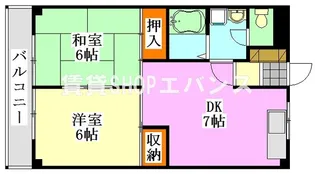 グレースK【2階】の間取り