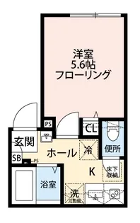 グランクオール板橋本町サウスレジデンス【1階】の間取り