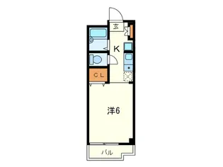 ヴァンテアン六甲【3階】の間取り