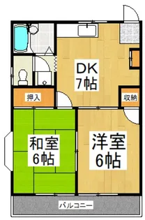 メゾン・ド・ティアラ【2階】の間取り