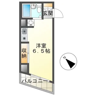 共立リライアンス八王子II【2階】の間取り