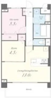 仮称)高槻市大手町PJ【3階】の間取り