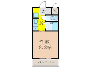 101ビルディング【3階】の間取り