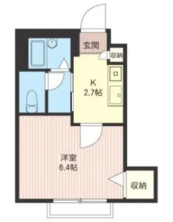 シェモアS【1階】の間取り