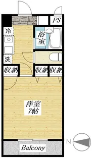 ラフィーネ【5階】の間取り