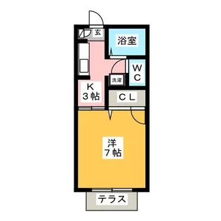 グレース【1階】の間取り