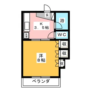 Mハイツ【1階】の間取り
