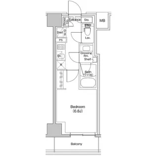 埼玉県川口市本町4【マンション】の間取り