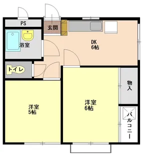 キネヤビル【3階】の間取り