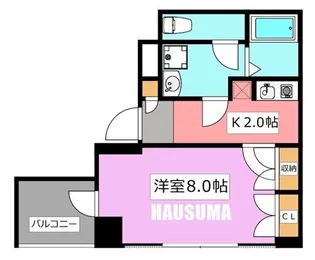 東京都荒川区西日暮里5【マンション】の間取り