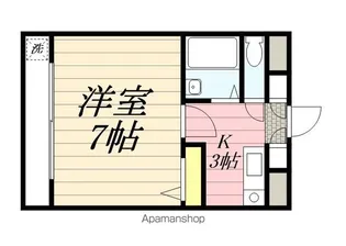 千葉県千葉市中央区南町2【マンション】の間取り