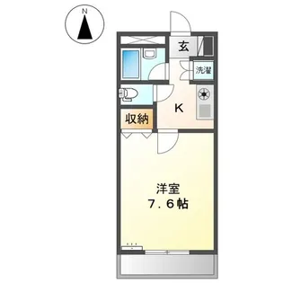 サン・レイン【2階】の間取り