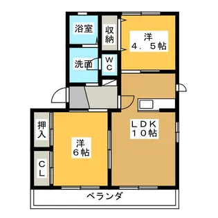 多加木の杜 壱番館【1階】の間取り