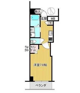 レーヴエスチュエールVII【5階】の間取り