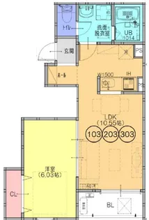 F+style柏原上市【2階】の間取り