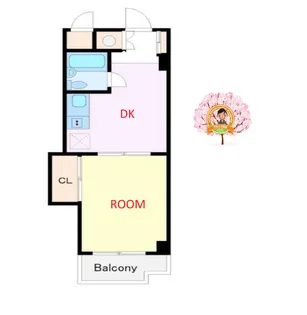 神奈川県横浜市西区楠町【マンション】の間取り