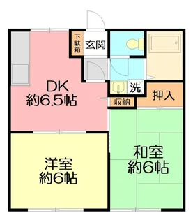 エスアイメゾン【1階】の間取り