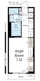 リブリ・FEEL-M湘南VII【2階】の間取り