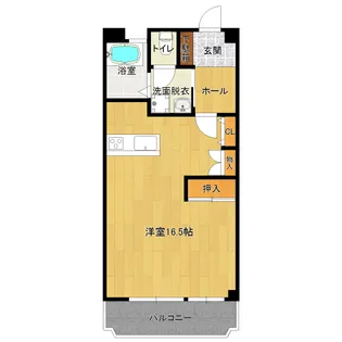 グランドゥール・フレア【1階】の間取り