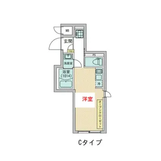 東京都品川区南品川4【マンション】の間取り