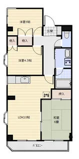 エクセル増尾【2階】の間取り