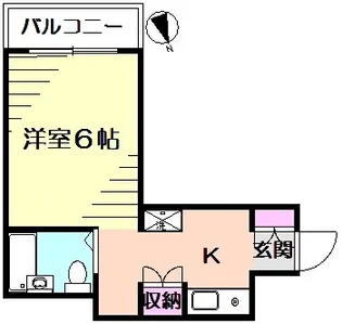 ヴィラフローレスタ【3階】の間取り