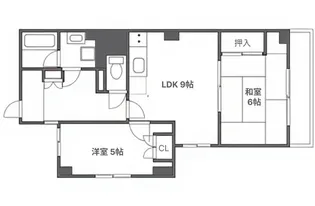 アーバン タニ【5階】の間取り