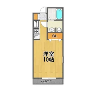 ロイヤルコート芳賀【1階】の間取り