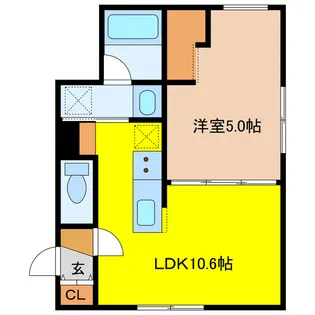 北海道千歳市春日町1【マンション】の間取り